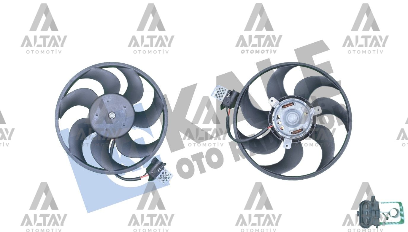 Opel Zafira Radyatör Fan ve Motoru Fan Klima Astra H OEM 1341378 Opel Zafira Radyatör Fan ve Motoru Fan Klima Astra H OEM 1341378